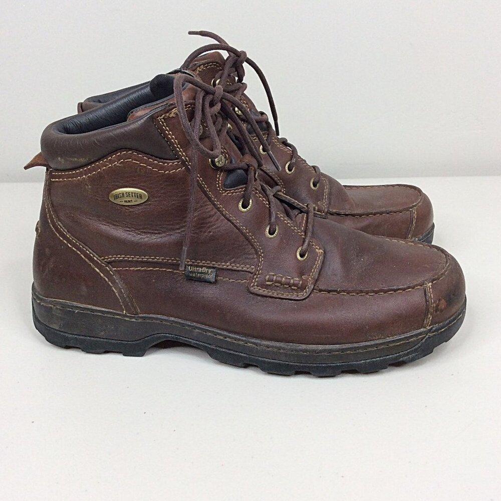 Red Wing Irish Setter Mens Size 13 Hunt Soft Paw Leather Chukka Waterproof Boots